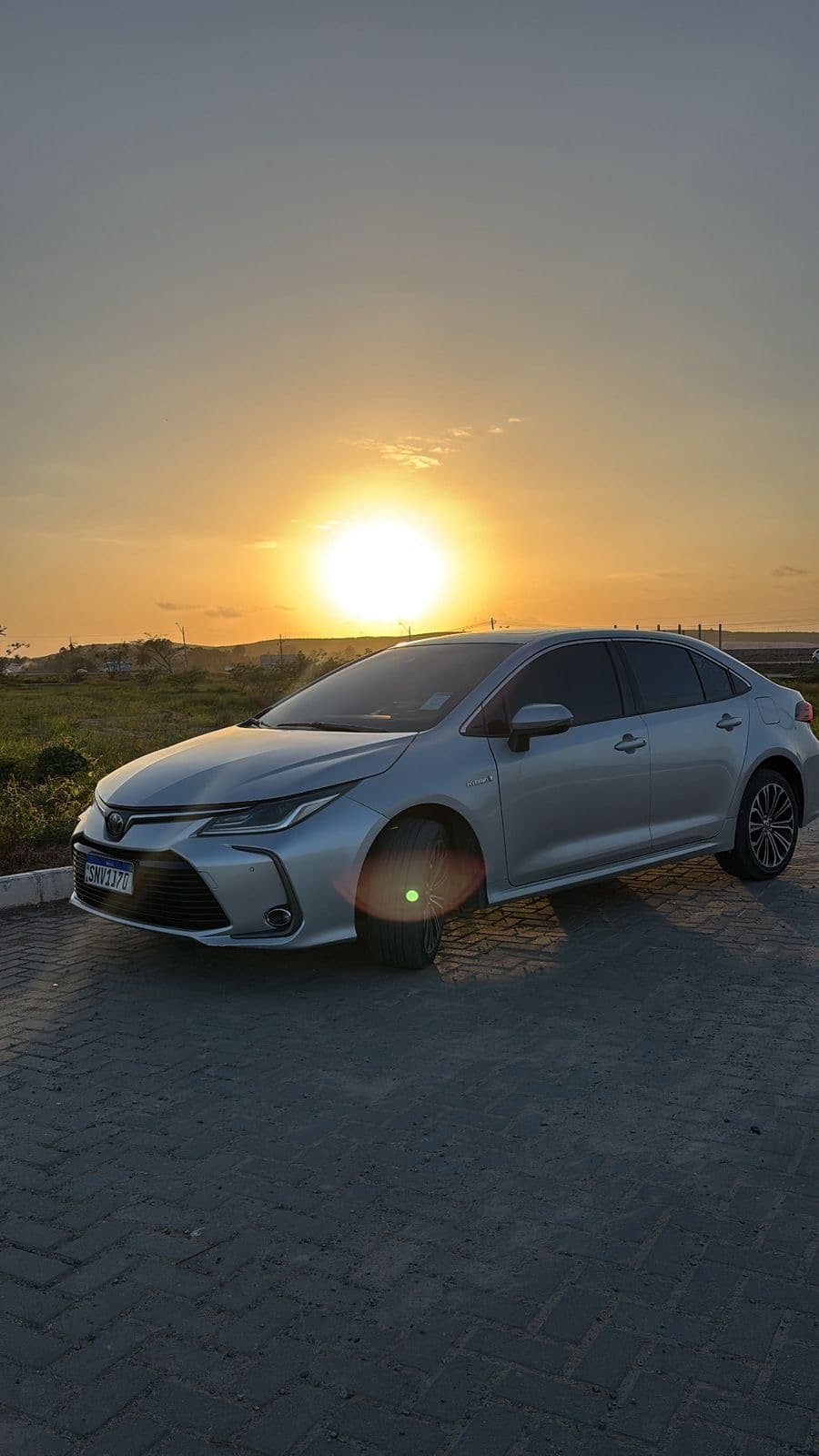Aquele pôr do sol, depois de mas uma dia🌅